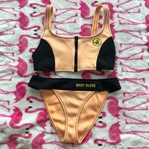 Body Glove Neoprene Zip Top & Hipster Bottom (S)